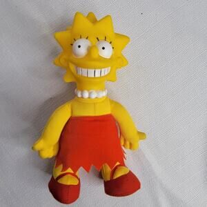Lisa Simpson Vintage Doll Vinyl Head, 8"